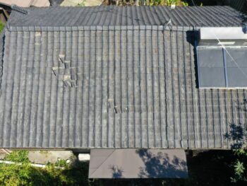 指宿市池田地区　ドローン屋根点検事例